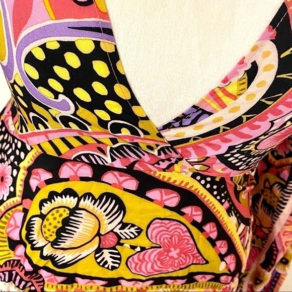 ZARA Accessories mini faux wrap dress with tie - Picture 3 of 10